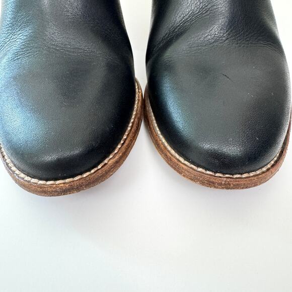 Madewell Womens The Billie Boot Size 8 F5044 Leather Bootie Classic Black - Picture 6 of 11